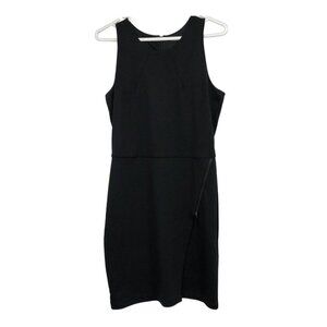 Le Chateau Black Sleeveless Midi Sheath Dress size M
